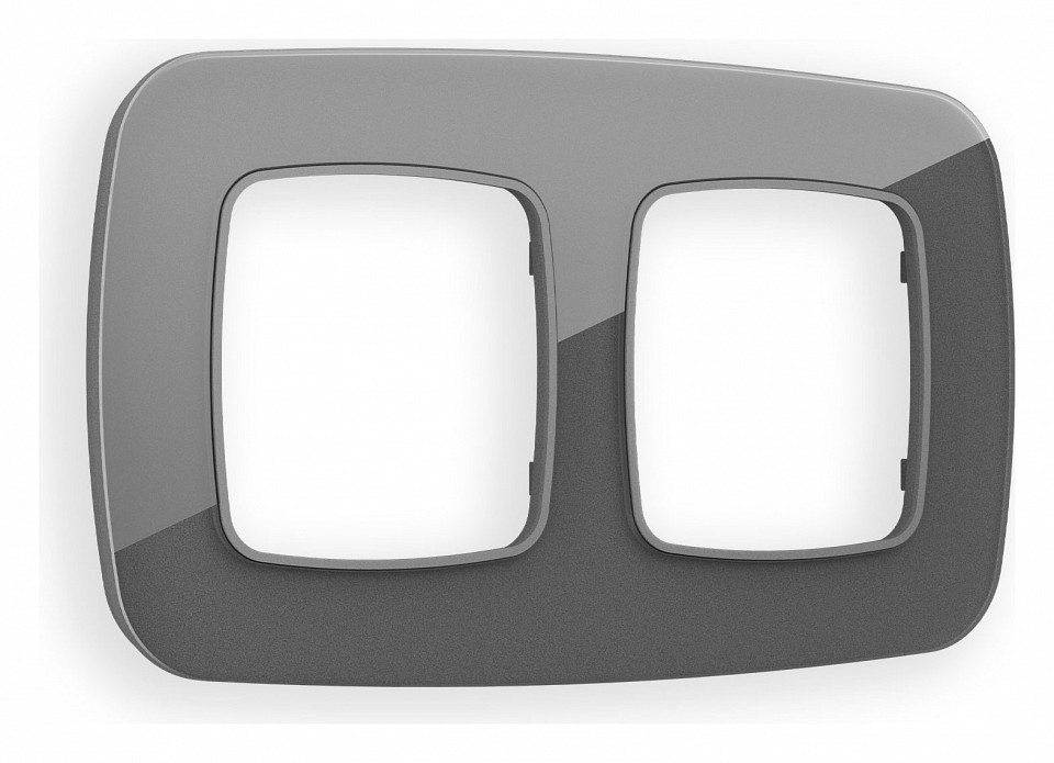 Рамка на 2 поста ambrella volt omega of320652