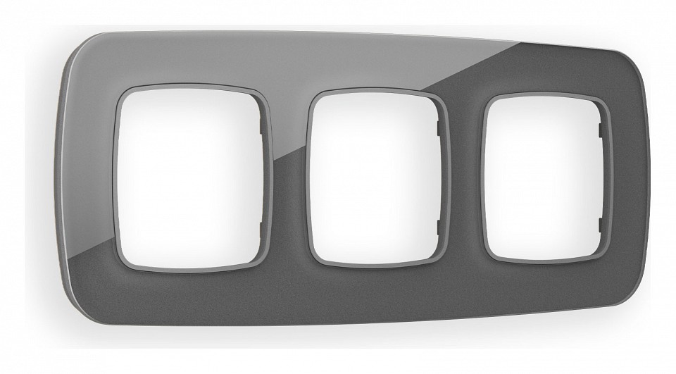 Рамка на 3 поста ambrella volt omega of320653