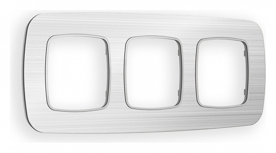 Рамка на 3 поста ambrella volt omega of580103