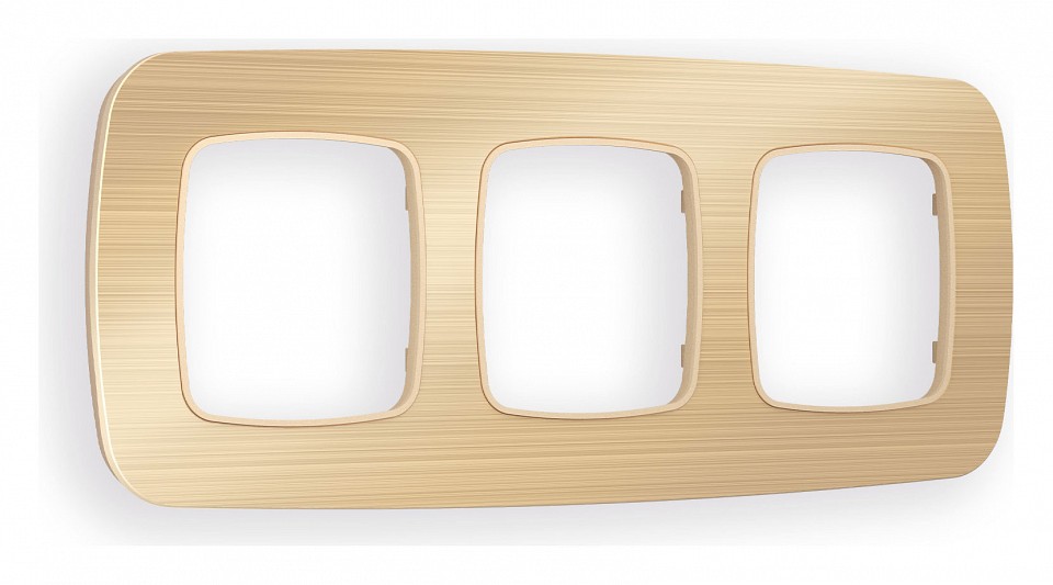 Рамка на 3 поста ambrella volt omega of580303