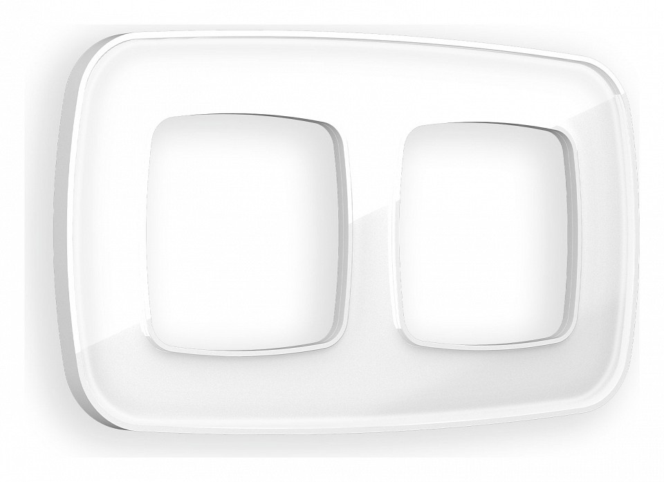 Рамка на 2 поста ambrella volt omega of640102