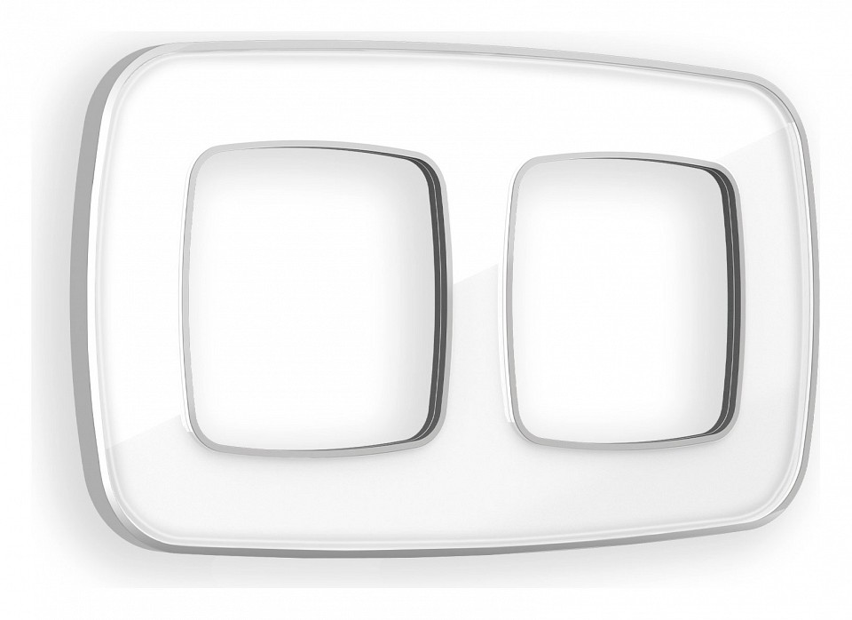 Рамка на 2 поста ambrella volt omega of640132