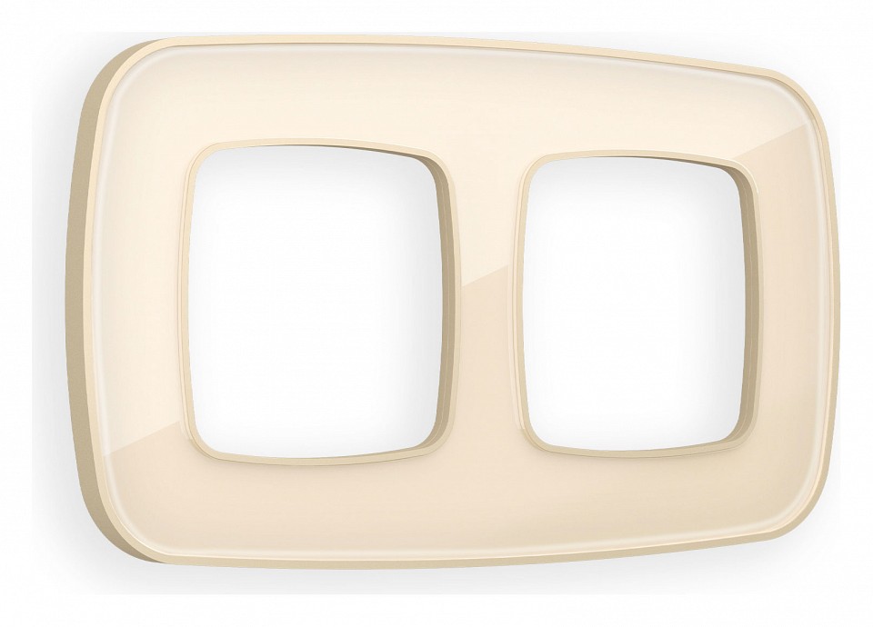 Рамка на 2 поста ambrella volt omega of640302