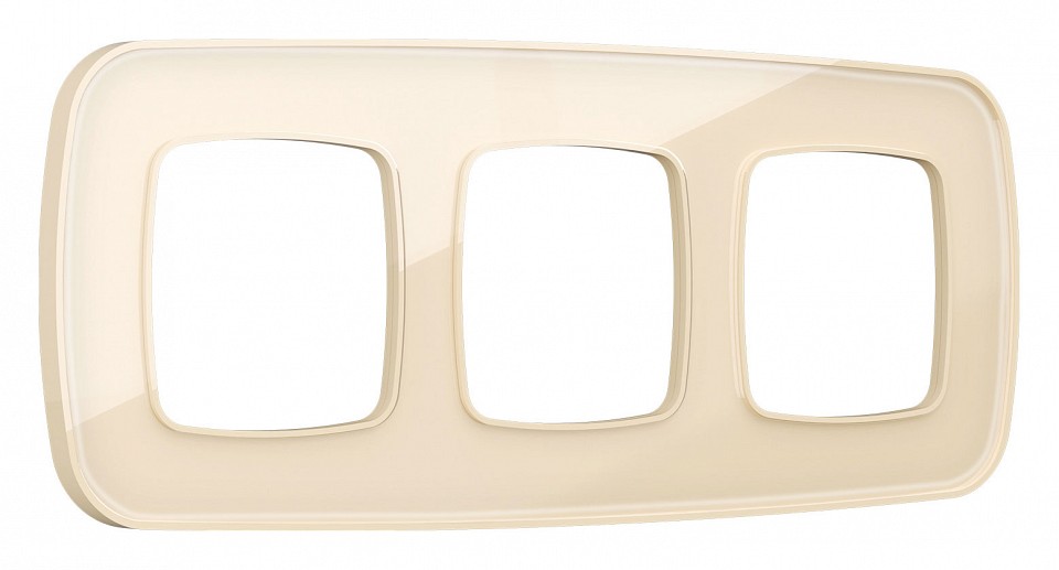 Рамка на 3 поста ambrella volt omega of640303