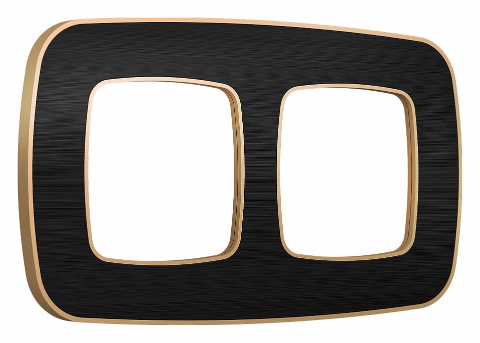 Рамка на 2 поста ambrella volt omega of640542