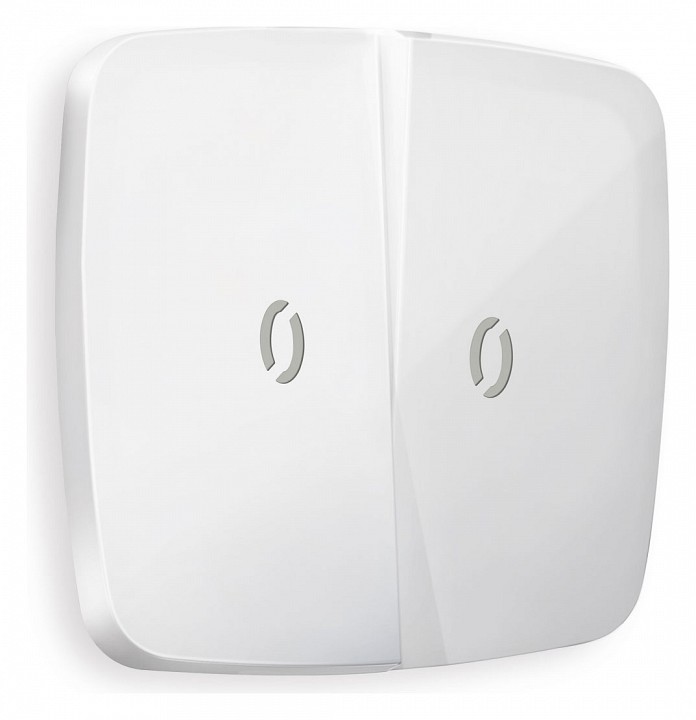 Клавиши для выключателя двухклавишного c подсветкой ambrella volt omega op1040