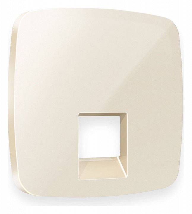 Накладка для розетки rj-11 или rj-45 ambrella volt omega op3120