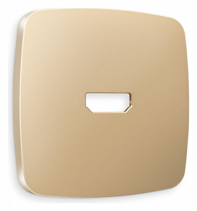 Накладка для розетки hdmi ambrella volt omega op6140