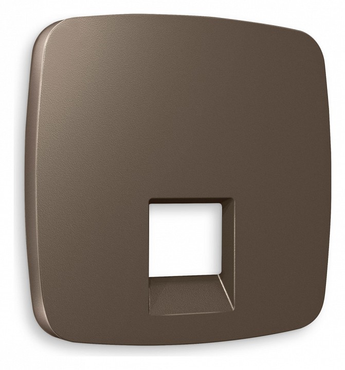 Накладка для розетки rj-11 или rj-45 ambrella volt omega op6420