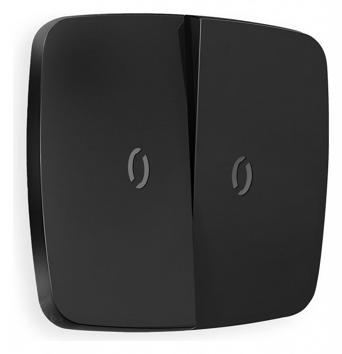 Клавиши для выключателя двухклавишного c подсветкой ambrella volt omega op8040