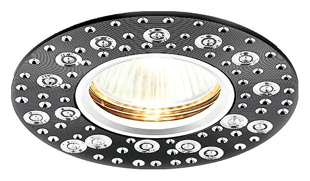 Встраиваемый светильник ambrella light classic a801 a801 bk/al