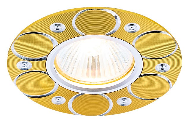 Встраиваемый светильник ambrella light classic a808 a808 al/g