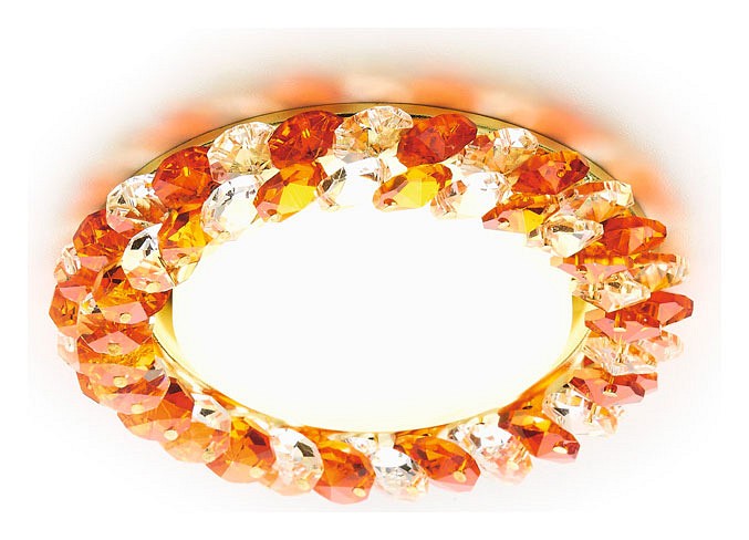 Встраиваемый светильник ambrella light gx53 g206 g206 ti/g