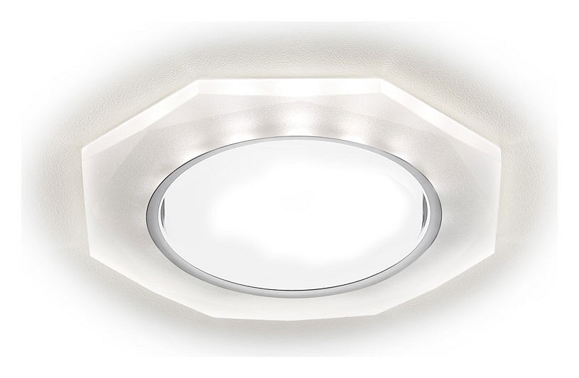 Встраиваемый светильник ambrella light g g216 ch/wh
