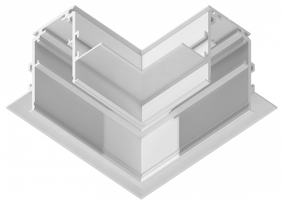 Соединитель угловой l-образный для треков встраиваемых ambrella light gl gl3352