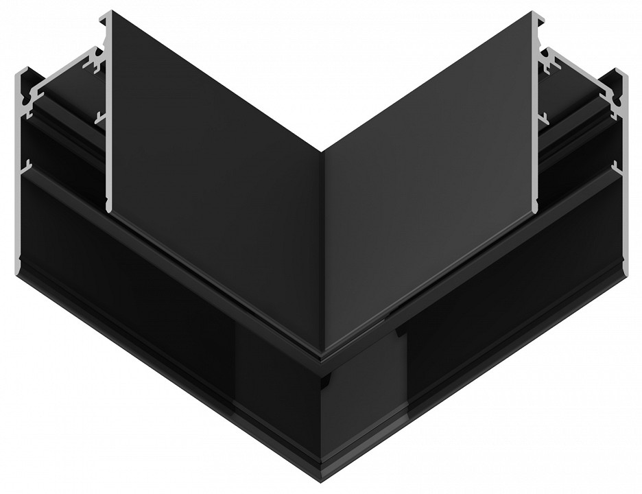 Соединитель угловой l-образный для треков накладных ambrella light gl gl3372