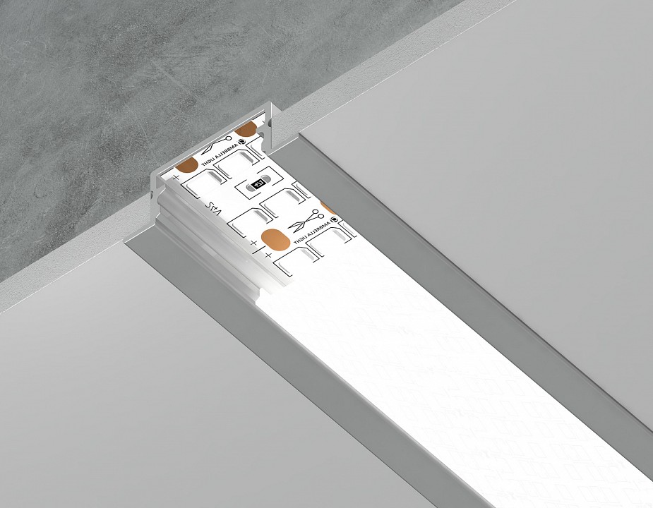 Профиль встраиваемый ambrella light gp gp1200al