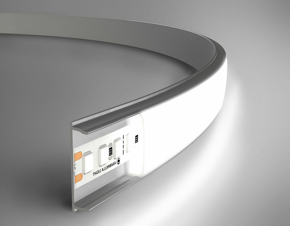 Профиль накладной гибкий ambrella light gp gp1600al