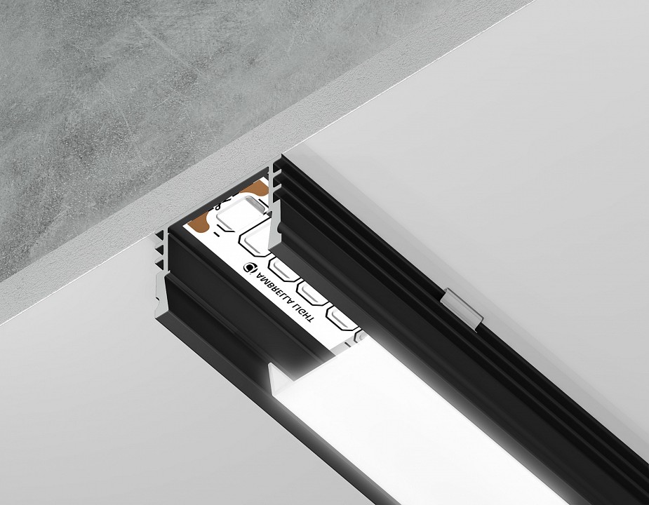 Профиль накладной ambrella light gp gp1750bk