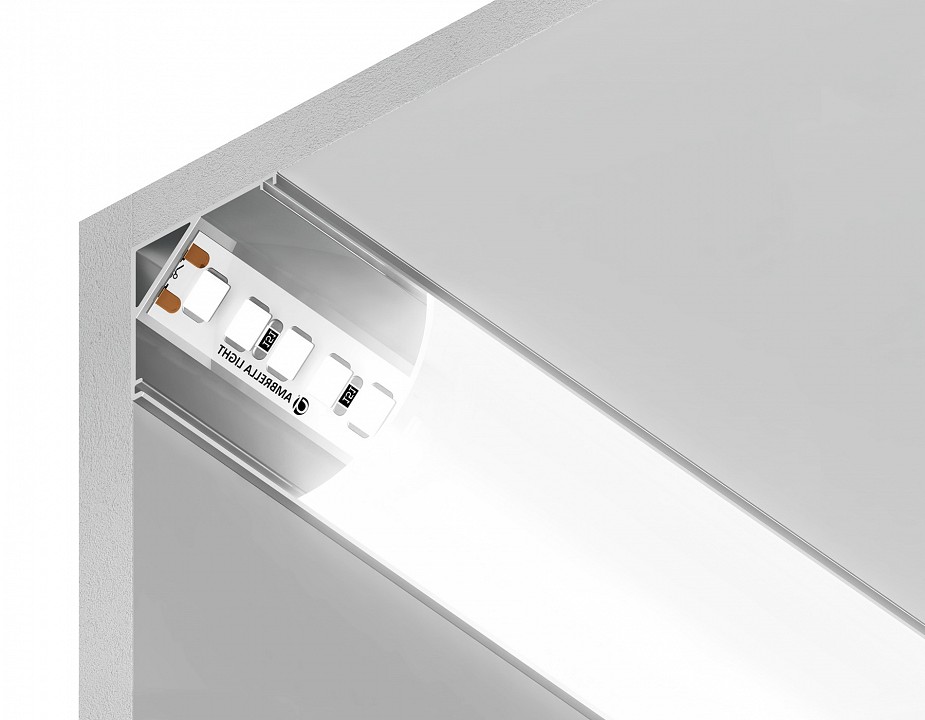 Профиль накладной угловой внутренний ambrella light gp gp2100al