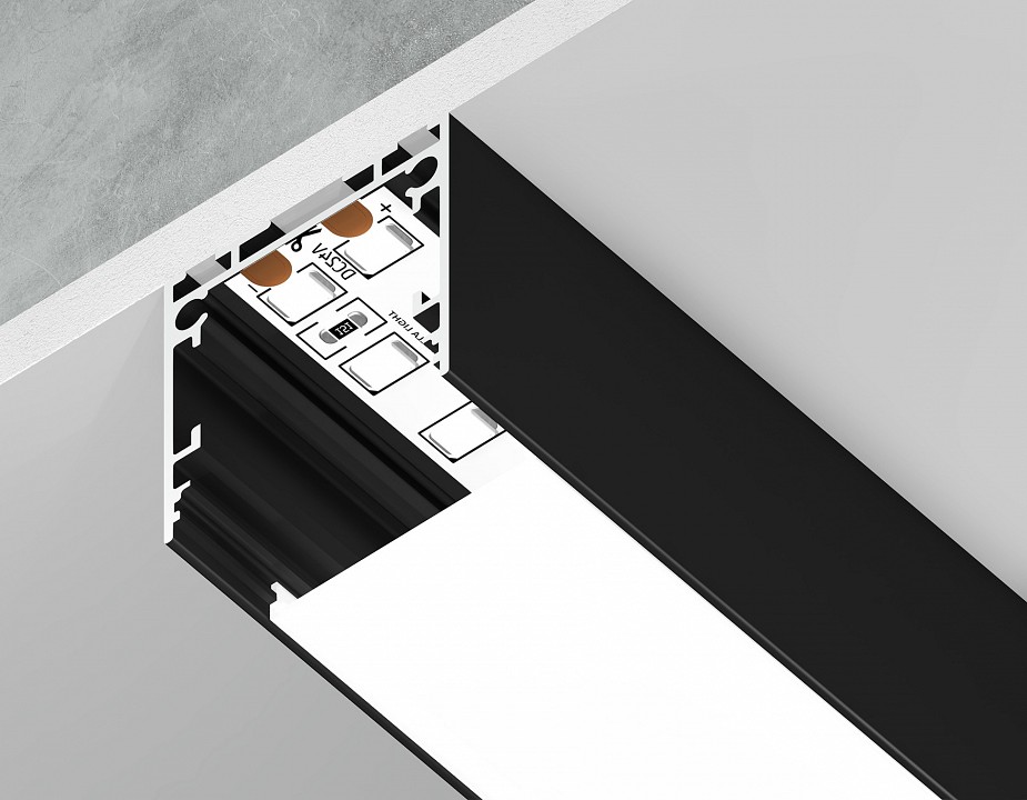 Короб накладной ambrella light profile system gp gp2500bk