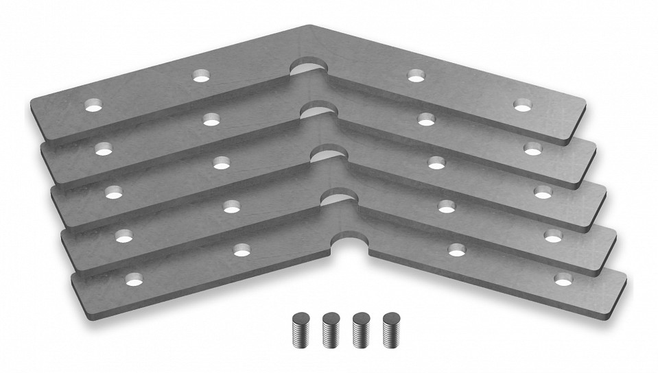 Соединитель профилей угловой ambrella light profile system gp gp8054