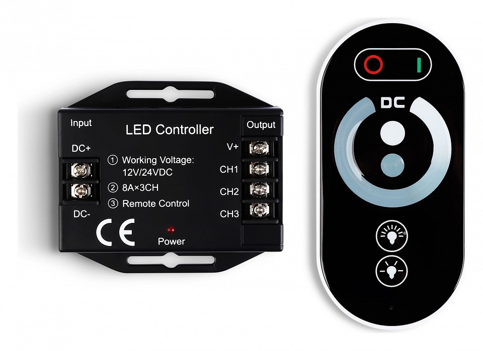 Контроллер-диммер с пультом ду ambrella light gs gs11101