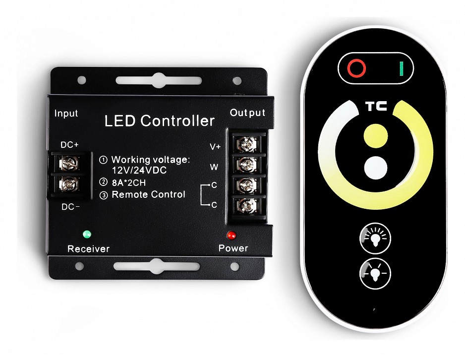 Контроллер-регулятор цт с пультом ду ambrella light gs gs11151