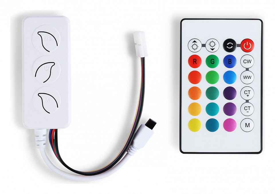 Контроллер-регулятор цвета rgbw с пультом ду ambrella light gs gs11601