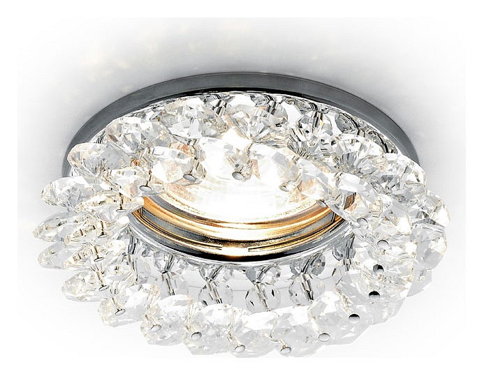 Встраиваемый светильник ambrella light k k206 cl/ch