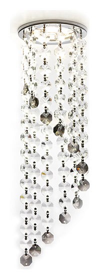 Встраиваемый светильник ambrella light k k3440 cl/bk/ch