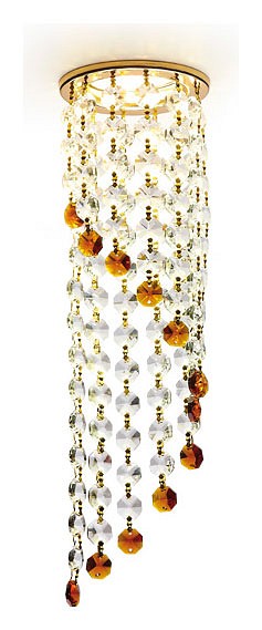 Встраиваемый светильник ambrella light k k3440 cl/br/g