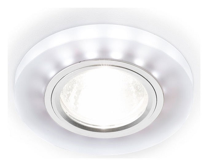 Встраиваемый светильник ambrella light s s214 wh/ch/wh