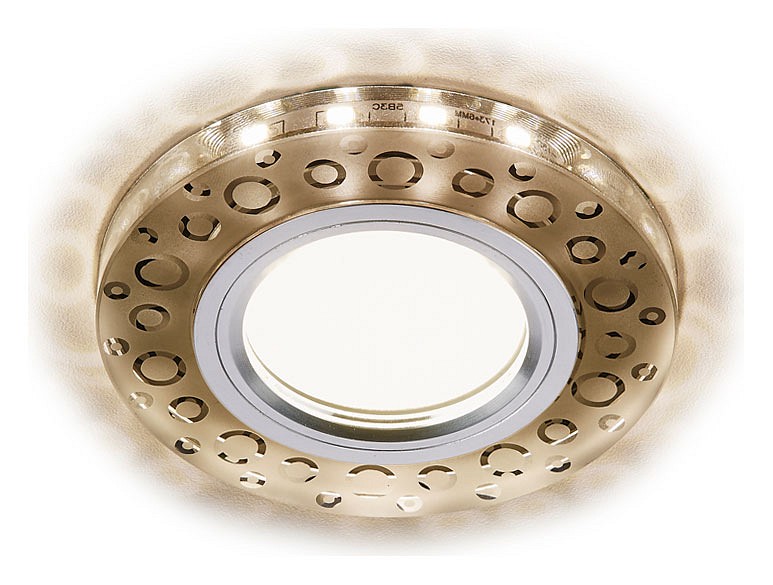 Встраиваемый светильник ambrella light led s218 s218 wh/ch/wa