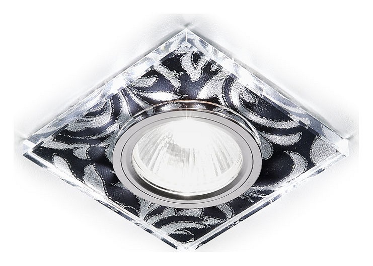 Встраиваемый светильник ambrella light led s234 s234 bk/ch/wh