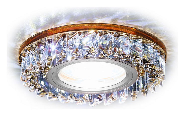 Встраиваемый светильник ambrella light s s255 br