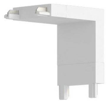 Соединитель угловой внутренний для треков накладных aployt magnetic track 48 apl.0181.10.07