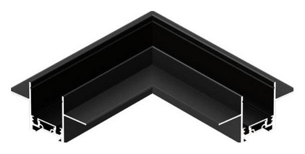 Соединитель угловой l-образный для треков встраиваемых aployt magnetic track 48 apl.0182.00.04