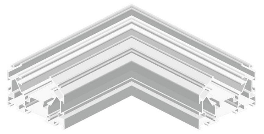 Соединитель угловой l-образный для треков aployt magnetic track 48 apl.0184.10.04