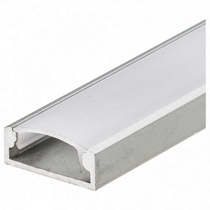 Профиль накладной arlight alu-wide-h8-2000 anod+frost 014852