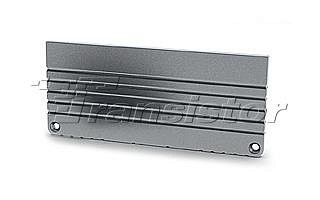 Заглушка arlight alu-power-w80 014859