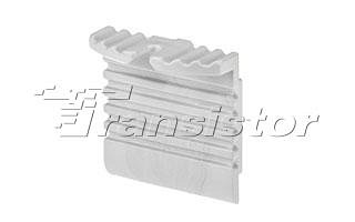 Заглушка arlight alu-power-w35 015548