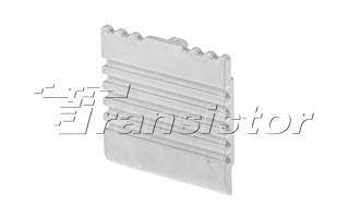 Заглушка arlight alu-power-w35 015549