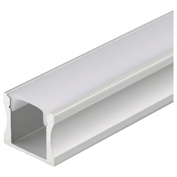 Профиль накладной arlight alu-slim-h15-2000 anod+frost 018246