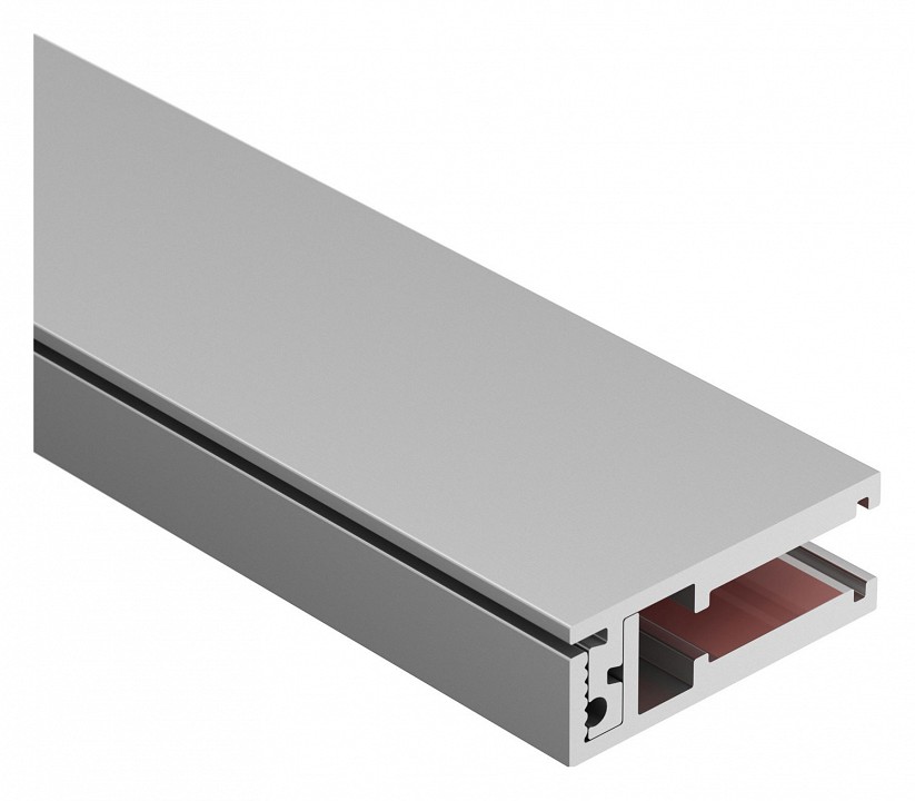 Профиль для стекла arlight klus-glass-56-2000 anod 019193