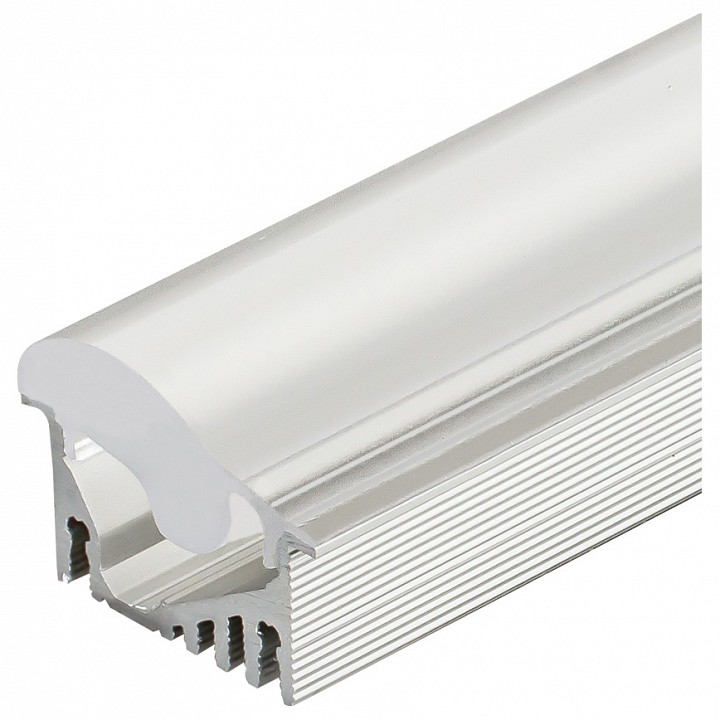 Профиль встраиваемый arlight alu-asymetric-2000 anod+frost lens 019270