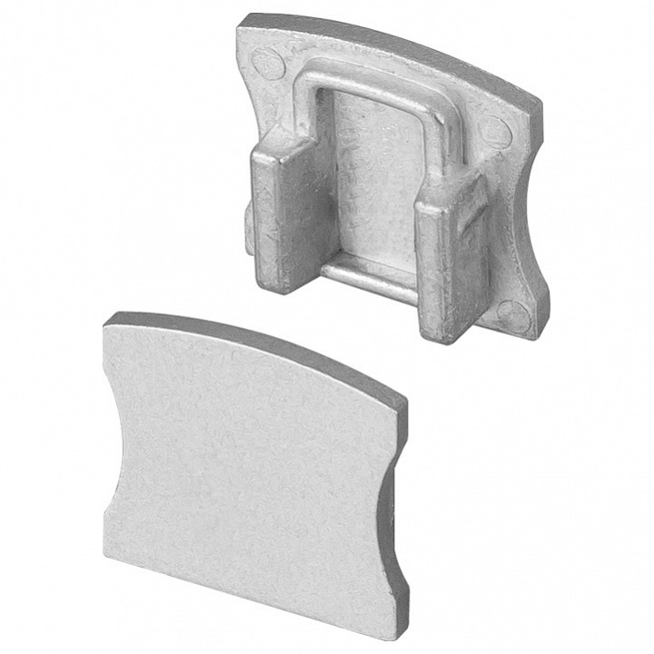 Заглушка arlight alu-slim-h15 019448