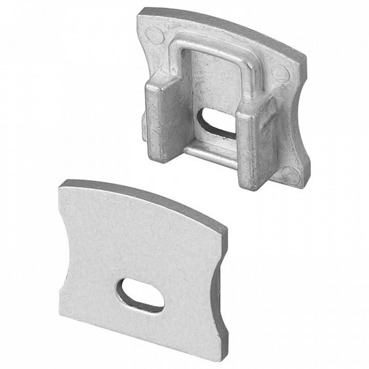 Заглушка arlight alu-slim-h15 019449