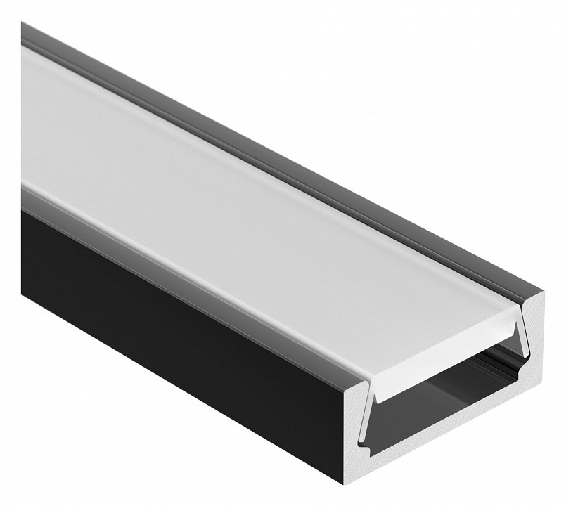 Профиль arlight mic-2000 anod black 019487