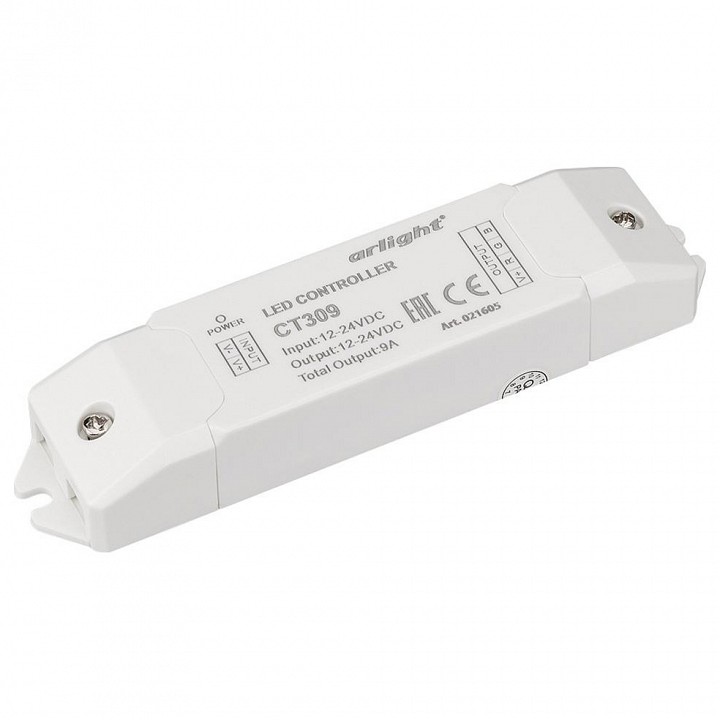 Контроллер-регулятор цвета rgb arlight  021605